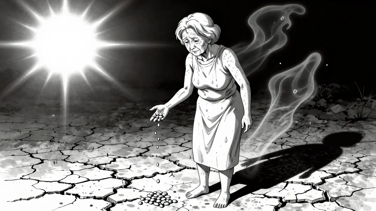 Heat Exposure Precautions with Diuretics and Anticholinergics